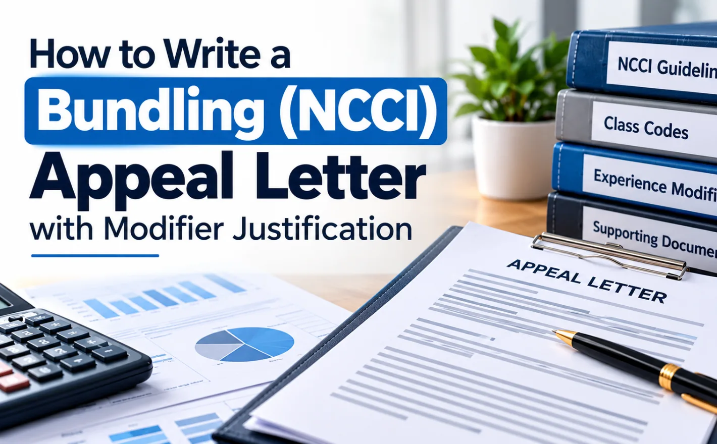How to Write a Bundling (NCCI) Appeal Letter with Modifier Justification