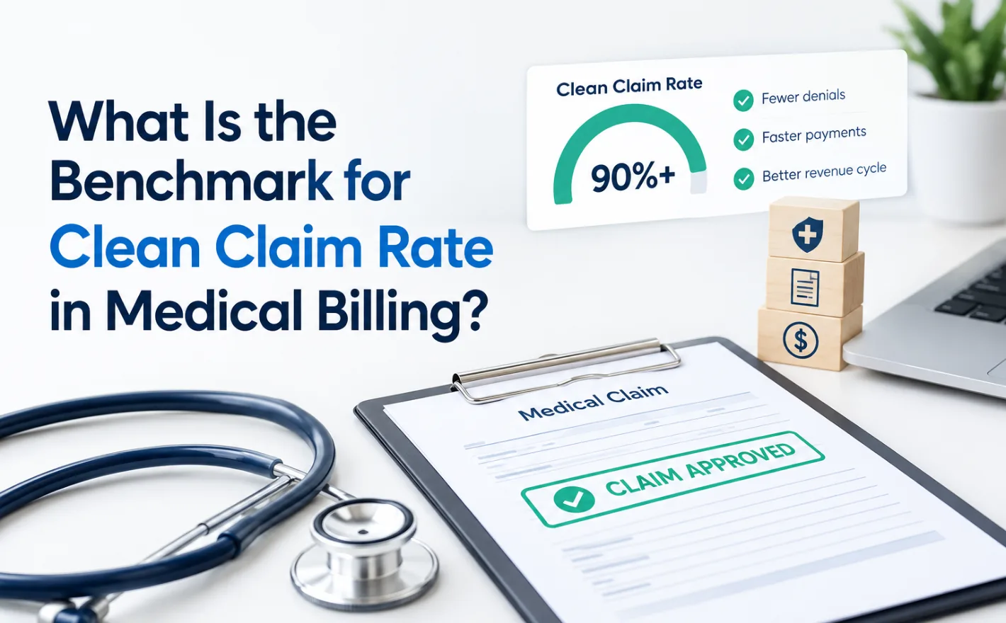 What Is the Benchmark for Clean Claim Rate in Medical Billing?